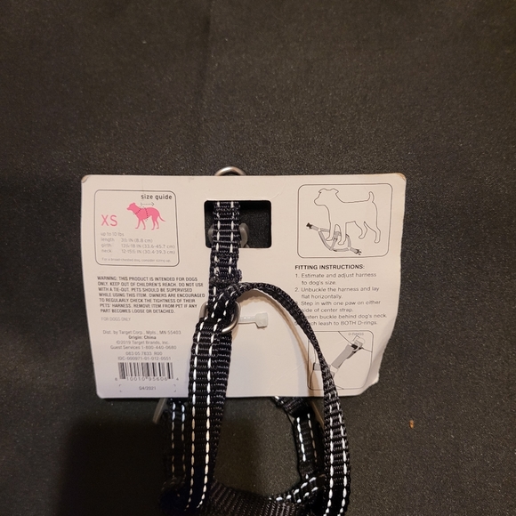 New Boots & Barkley Dog Harness~Extra Small~Reflective ~Step-In~Up To 10… - Picture 3 of 7